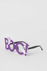 H&M Glittery Party Eyeglasses Brille Damen Rot | XUP-810253