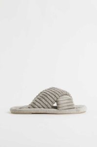 H&M Hausschuhe Damen Hellrosa | CHR-423056