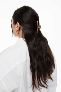 H&M Heart-detail Metal Hair Claw Ausrüstungen Damen Gold | PBO-053168