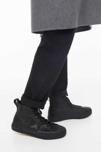 H&M High Herren Schwarz | XLH-769485