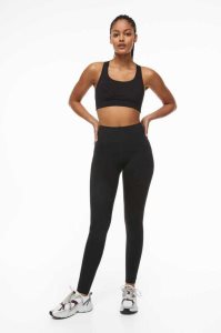 H&M High Taille Shaping Leggings Hose Damen Hellblau | HVS-356798