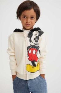 H&M HoodedEar Appliques Jacke Kinder Hellgrün | ZYU-397152
