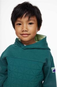 H&M Hoodie Kinder Schwarz | FKT-527631