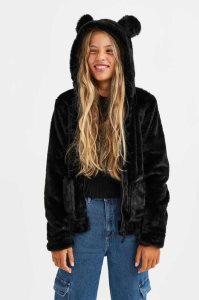H&M JacketEar Applique Oberbekleidung Kinder Schwarz | EKZ-649801
