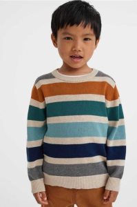 H&M Jacquard-knit Baumwoll Pullover Kinder Rot | QOG-736541