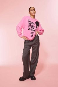 H&M Jacquard-knit Pullover Damen Rosa | EXW-216084