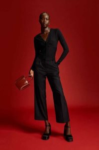 H&M JerseyKnot Detail Oberteile Damen Silber | FPY-413726