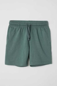H&M Jersey Kurze Hose Kinder Hellgrau | VPC-019826