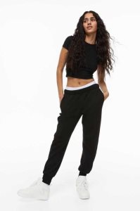 H&M Joggers Hose Damen Dunkelblau | QWT-065274