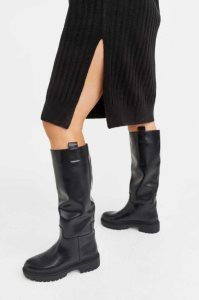 H&M Knee-high Stiefel Damen Grau Braun | FGY-180247