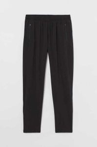 H&M Lauf Pants Sportbekleidung Herren Schwarz | JBX-028416