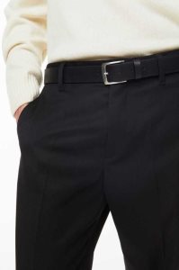 H&M Leder Gürtel Herren Braun | PZL-458067