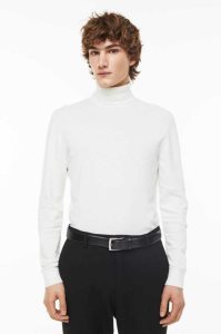 H&M Leder Gürtel Herren Schwarz | SKH-819670