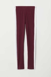 H&M Leggings Jersey Kinder Schwarz | IKB-492568