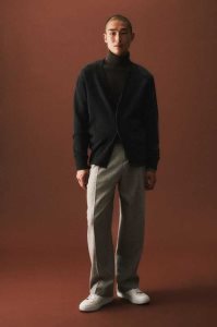 H&M Loose Fit Wolle-blend Suit Pants Blazer Herren Beige | AJN-769452