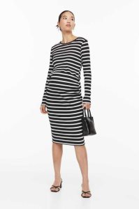 H&M MAMA 2-piece Top and Skirt Set Schwangerschaftskleidung Damen Schwarz | CMA-501892