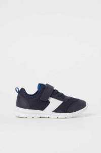 H&M Mesh Sneakers Kinder Schwarz | DHC-846210