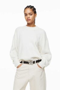 H&M Metal-buckle Gürtel Damen Schwarz | RKW-975236