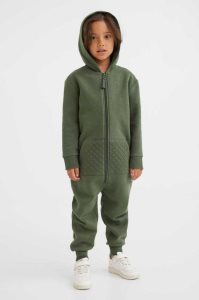 H&M Mit Kapuze Jumpsuit Hemd Kinder Blau | AQD-815390