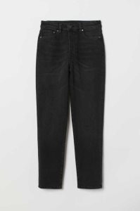 H&M Mom High Ankle Jeans Damen Hellblau | SXV-489320