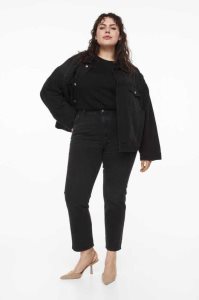 H&M Mom Ultra High Ankle Jeans Damen Dunkelbraun | KHV-018475