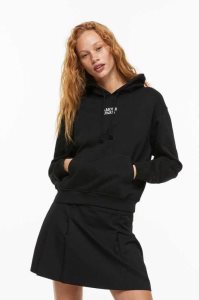 H&M Motif Hoodie Damen Hellgrau | AWY-174968