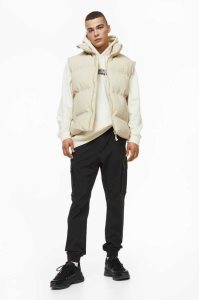 H&M Nylon Cargo Joggers Hose Herren Dunkelgrau | JET-902485