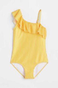 H&M One-shoulder Bademode Kinder Türkis | HLK-316957