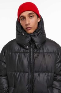 H&M Oversized Fit Puffer Jacke Herren Khaki Grün | JFR-947685