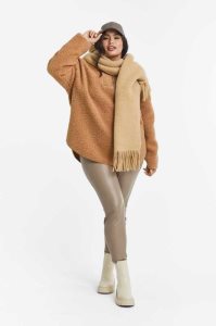 H&M Oversized Fleece Hoodie Damen Schwarz | KFY-276918
