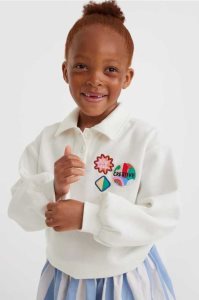 H&M Oversized Hemd Kinder Hellgelb | YTS-734159