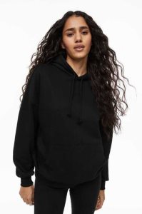 H&M Oversized Hoodie Damen Hellblau | ZED-756940