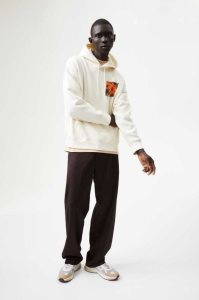 H&M Oversized Hoodie Herren Weiß | BKM-265049