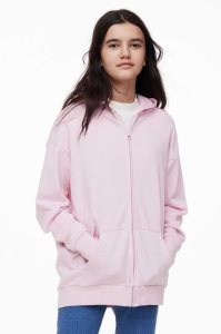H&M Oversized Mit Kapuze Jacke Kinder Beige Weiß | WTZ-250761