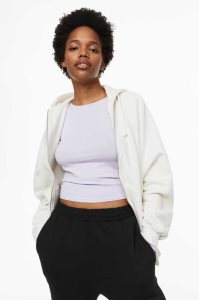 H&M Oversized Mit Kapuze Jacket Hoodie Damen Grün | LYH-453819