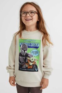 H&M Oversized Printed Hemd Kinder Hellgrün | KXO-083452