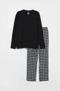 H&M Pajamas Loungewear Herren Dunkelblau | FLT-895314