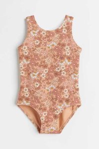 H&M Patterned Badeanzüge Kinder Braun | OFZ-426539