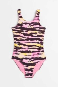 H&M Patterned Bademode Kinder Helllila | UNY-564310