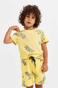 H&M Patterned Kurze Hose Kinder Gelb | FGM-871903