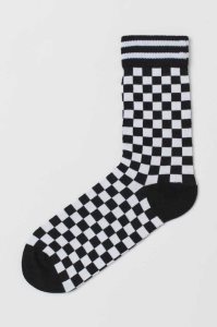 H&M Patterned Socken Herren Rot | TKV-326180