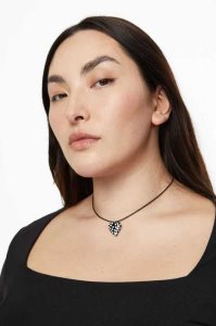 H&M Pendant Ketten Damen Schwarz | PAW-706218