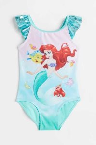 H&M Printed Badeanzüge Kinder Türkis | SUP-130249