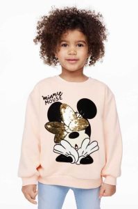 H&M Printed Hemd Kinder Helllila | RMV-195642