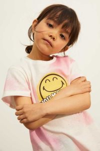 H&M Printed Hemd Kinder Weiß | IAD-761024