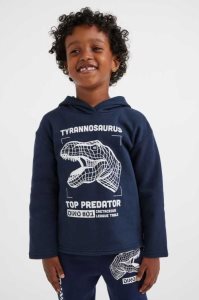 H&M Printed Hoodie Kinder Blau | WZS-327680