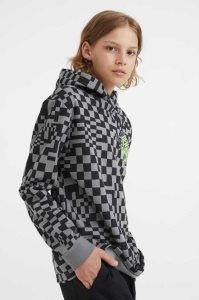 H&M Printed Hoodie Kinder Dunkelbeige | MCS-873154