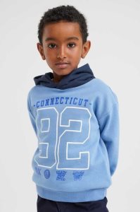 H&M Printed Hoodie Kinder Schwarz | VMT-938026