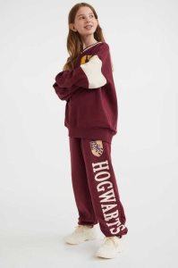 H&M Printed Jogginghose Kinder Helllila | EJC-029163