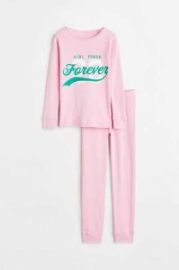 H&M Printed Pyjama-paket Kinder Hellrosa | PRJ-285367